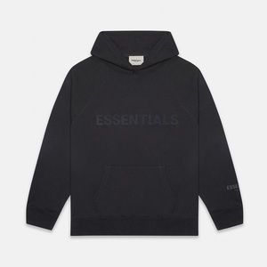 FOG - Fear Of God Essentials Black Hoodie